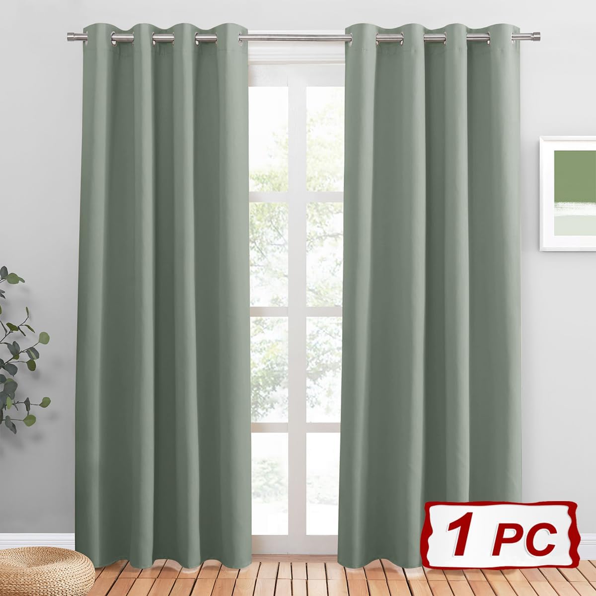 Premium PONY DANCE Eyelet Curtain, High-Quality Bl...