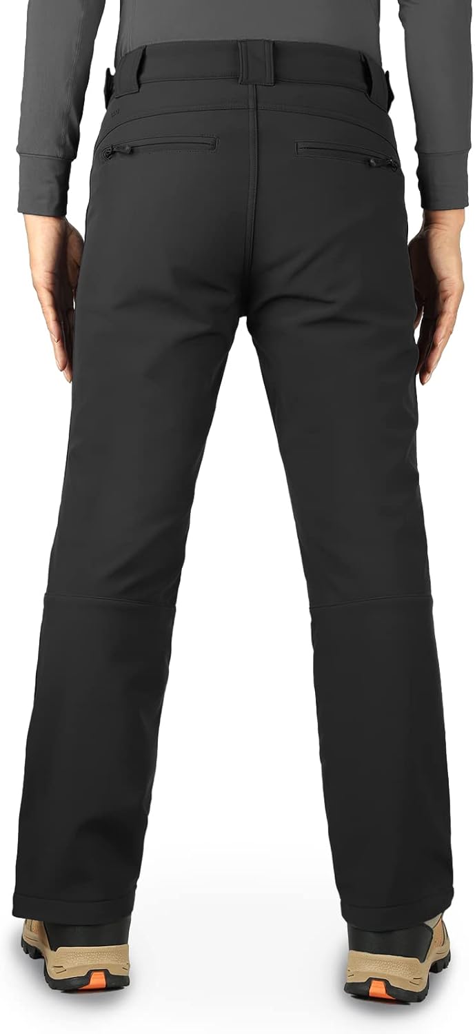 33,000ft Men's Ski Snow Pants, Special Waterproof Trousers, Innovative Warm Flee...