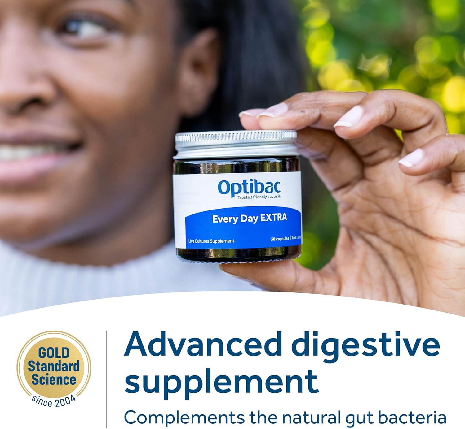 Optibac Probiotics Every Day Extra - Advanced Digestive Probiotic Supplement - M...