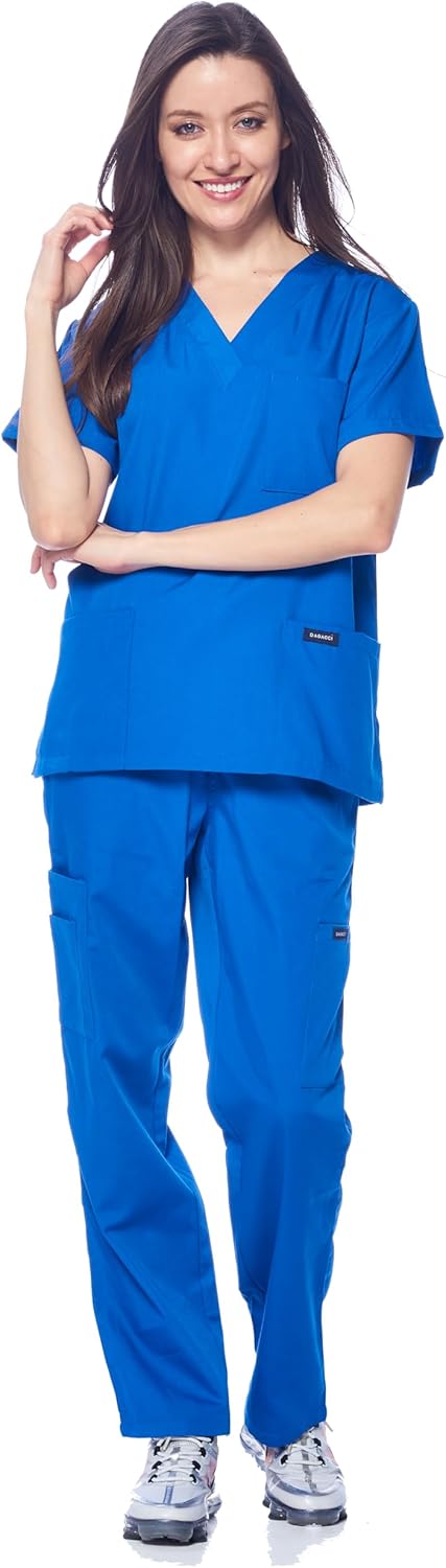 Dagacci Scrubs, Exclusive Medical Uniform for Women and Men, High-Quality Scrubs...