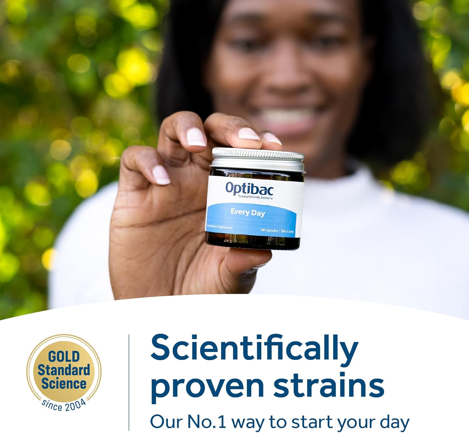 Optibac Probiotics Every Day - Vegan Digestive Probiotic Supplement - Most Trust...