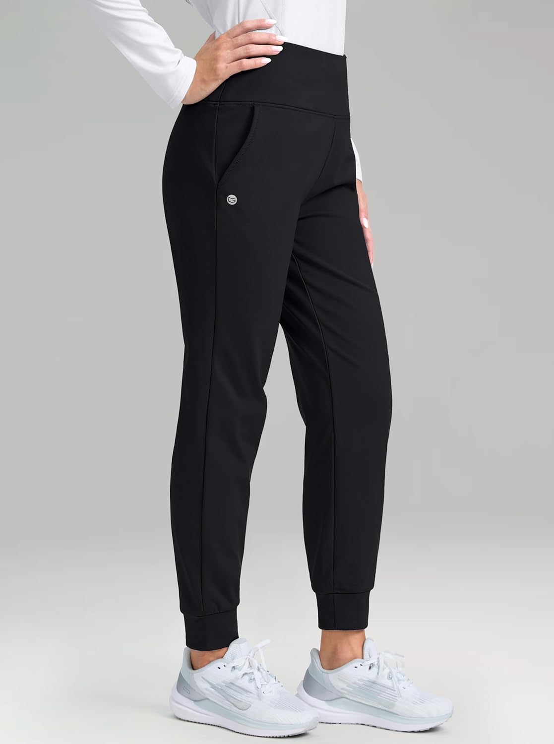 G Gradual Women's Fleece Lined Joggers High Waisted Water Resistant Thermal Hiki...