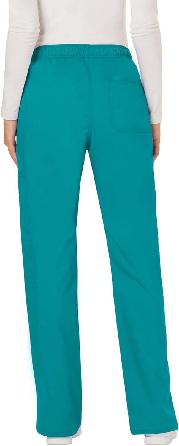 Cherokee Women Scrubs Pant, Special Workwear Revolution Mid Rise Scrubs, Innovat...