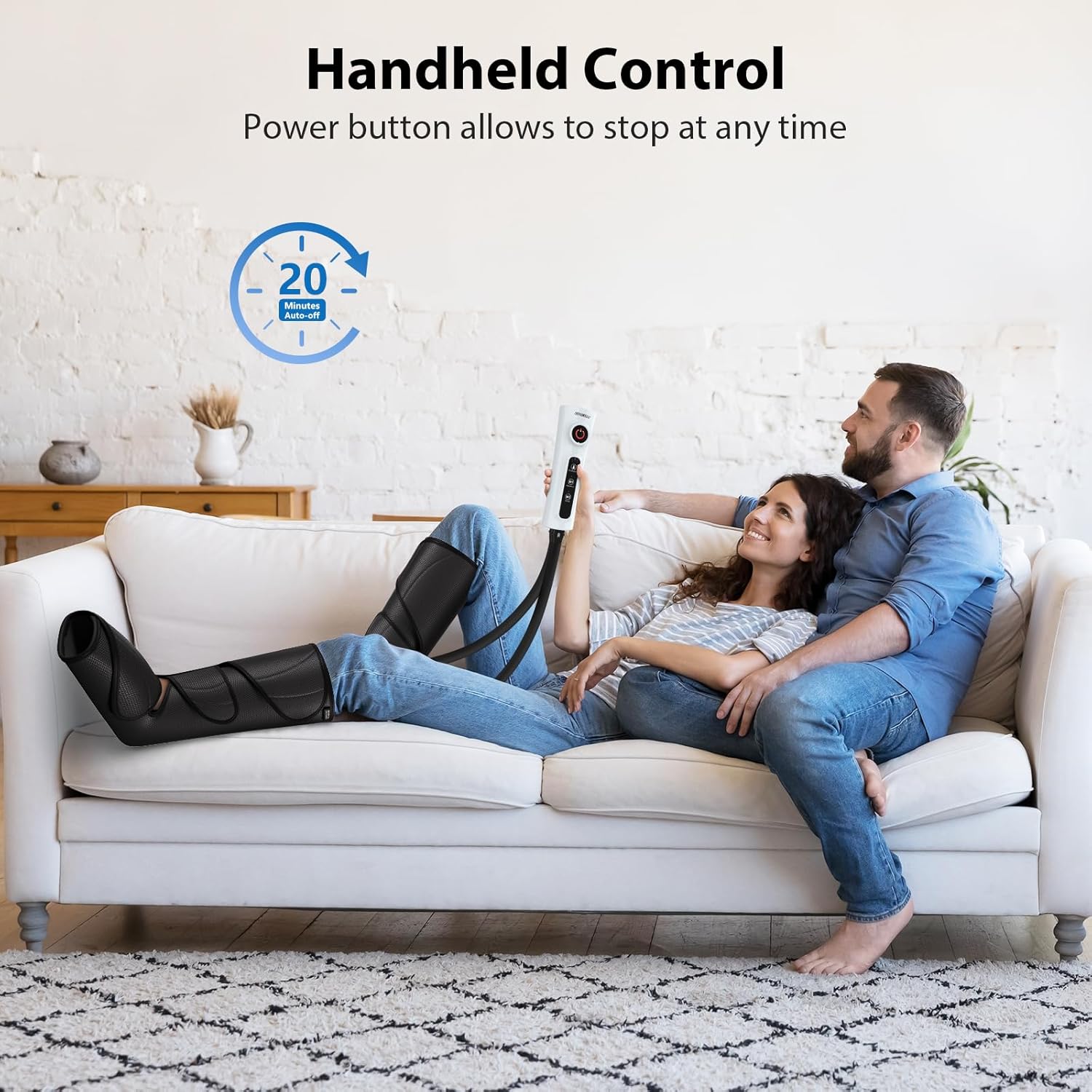 CINCOM Leg Massager, Special Massager for Circulation and Pain Relief, Innovativ...