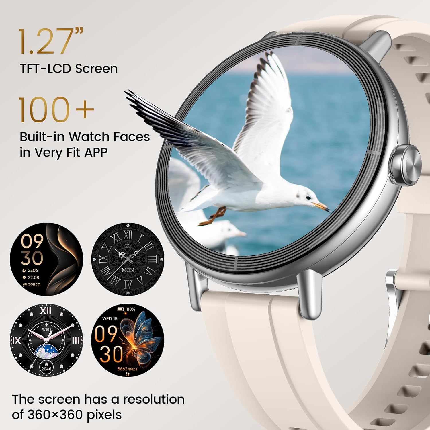 Cillso Smart Watch for Women, 1.27" HD Fitness Watch with Answer/Make Call, 2026...