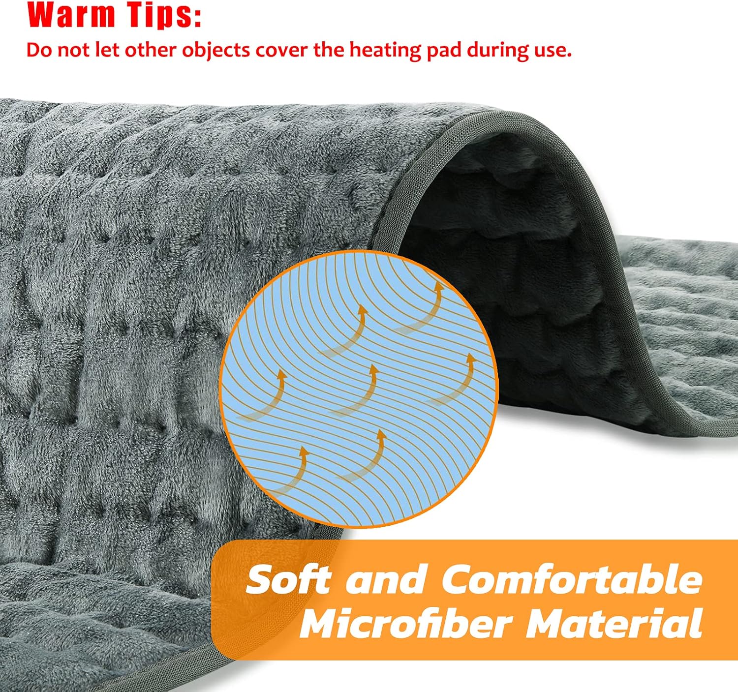 Electric Heat Pad, Special Heating Pad with Automatic Switch-Off, Innovative The...