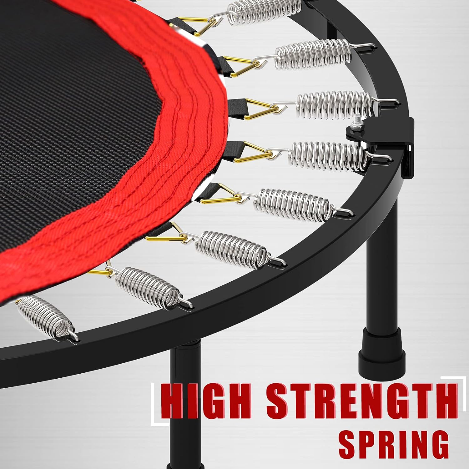 Kanchimi 40'' Mini Fitness Equipment, Special Exercise Trampoline with Folding F...