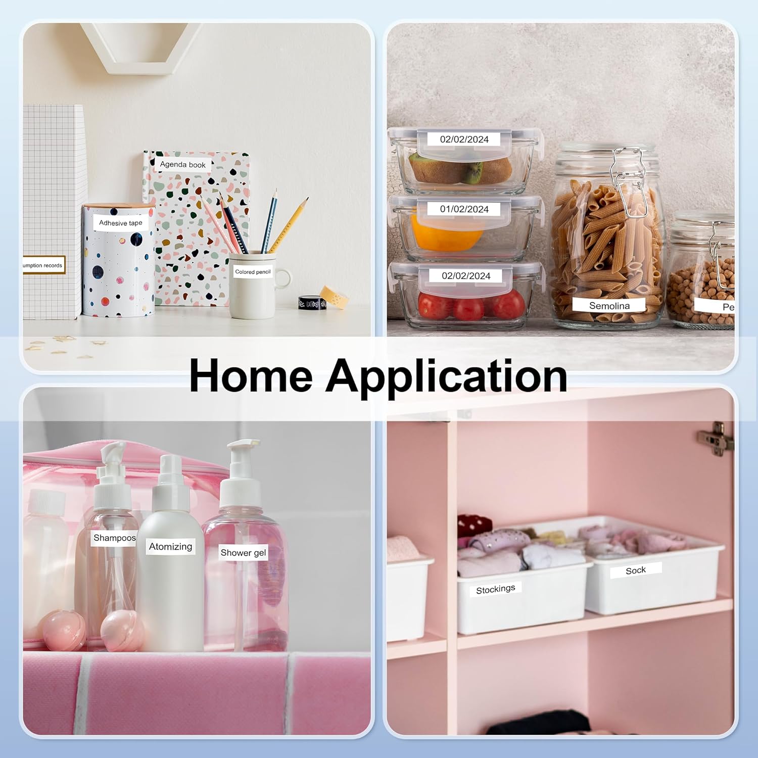 Innovative 15 Pack MarkField Compatible Labels, Special Compatible for Dymo Letr...