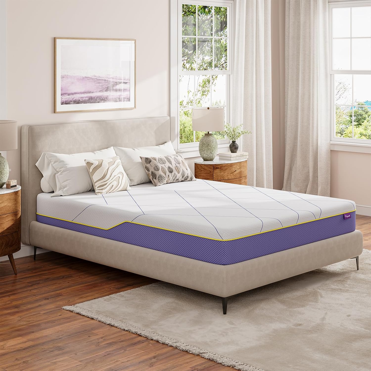 Vesgantti Single Mattress, 16CM Single Memory Foam Mattress with Gel Foam for Co...