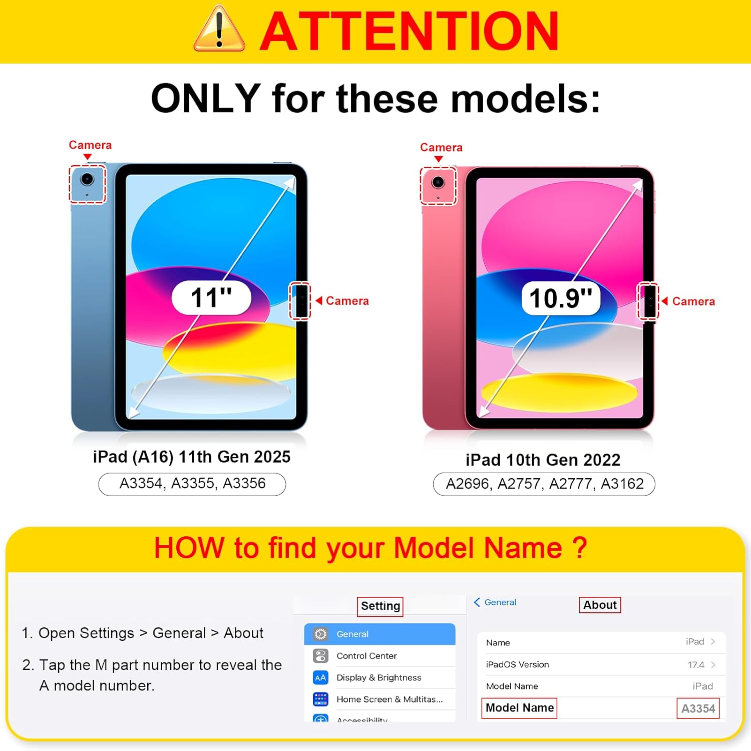 FINTIE Case for iPad (A16) 11th Generation 11 Inch (2025), iPad 10th Generation...