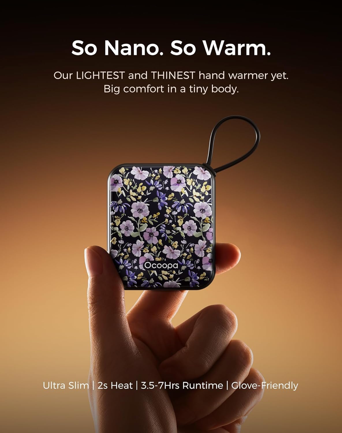 OCOOPA Hand Warmers, Innovative Rechargeable Hand Warmers 2 Pack, Special Long H...