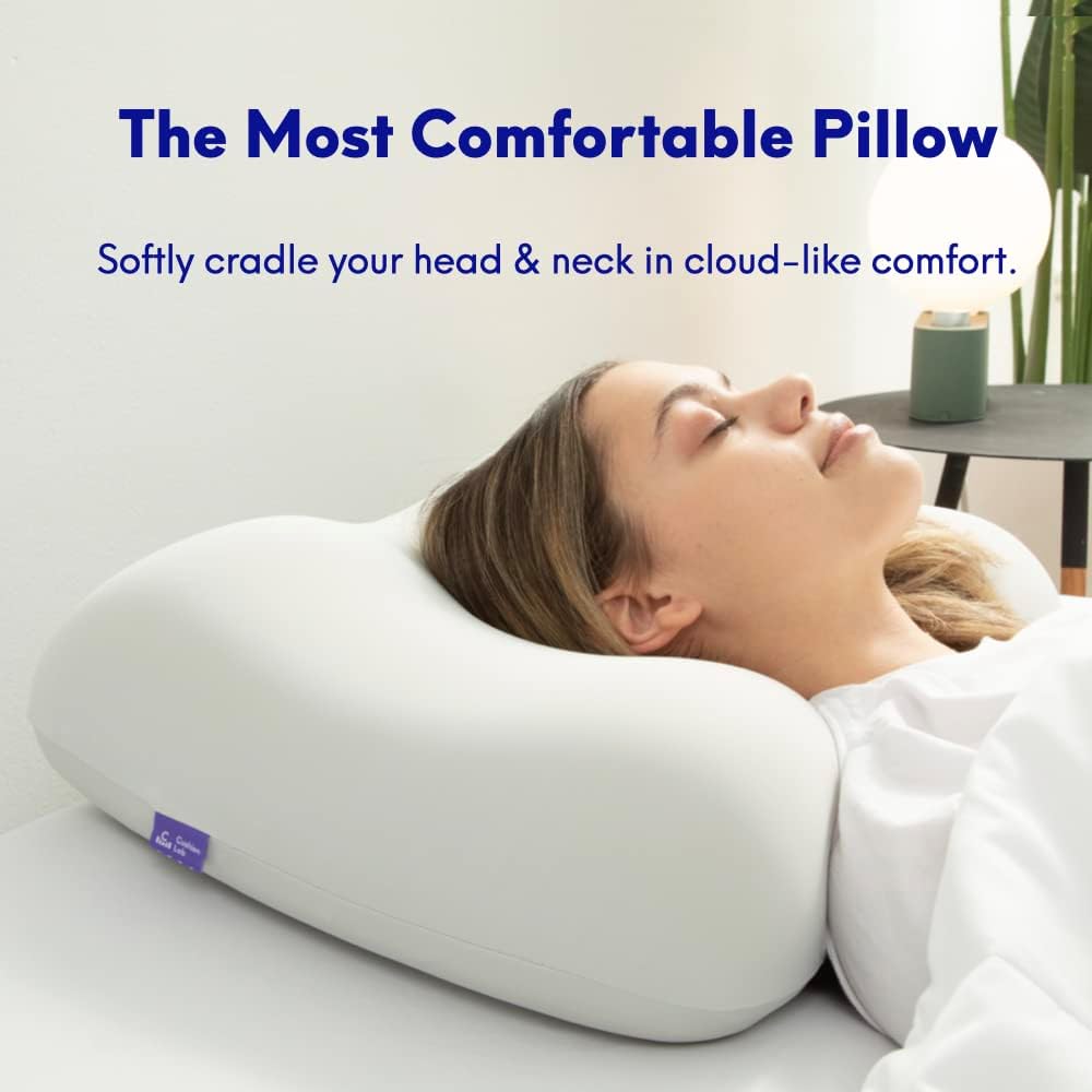 C CUSHION LAB Deep Sleep Pillow, Patented Ergonomi...