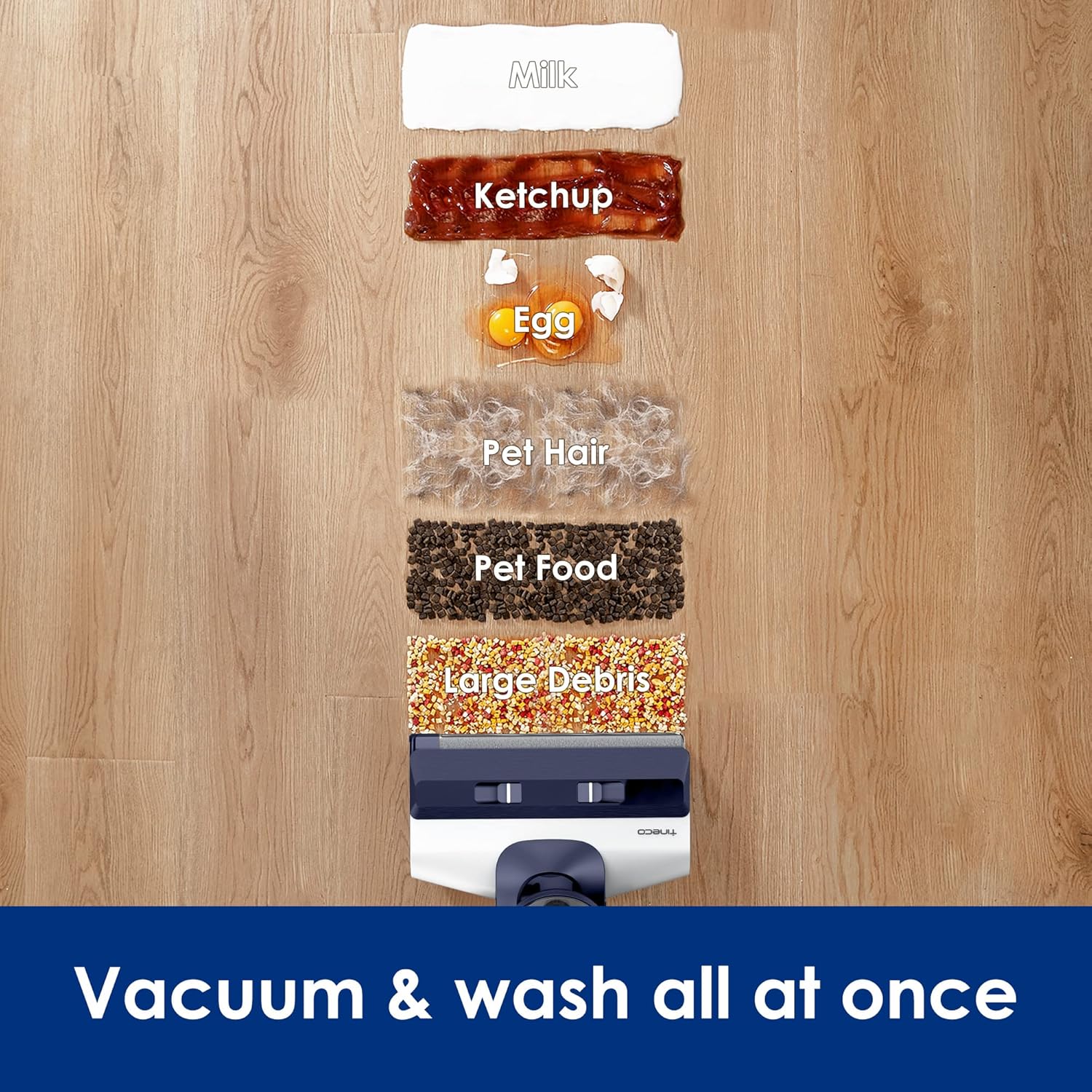 Tineco Floor ONE S5 Smart Cordless Wet Dry Vacuum Cleaner and Mop for Hard Floor...