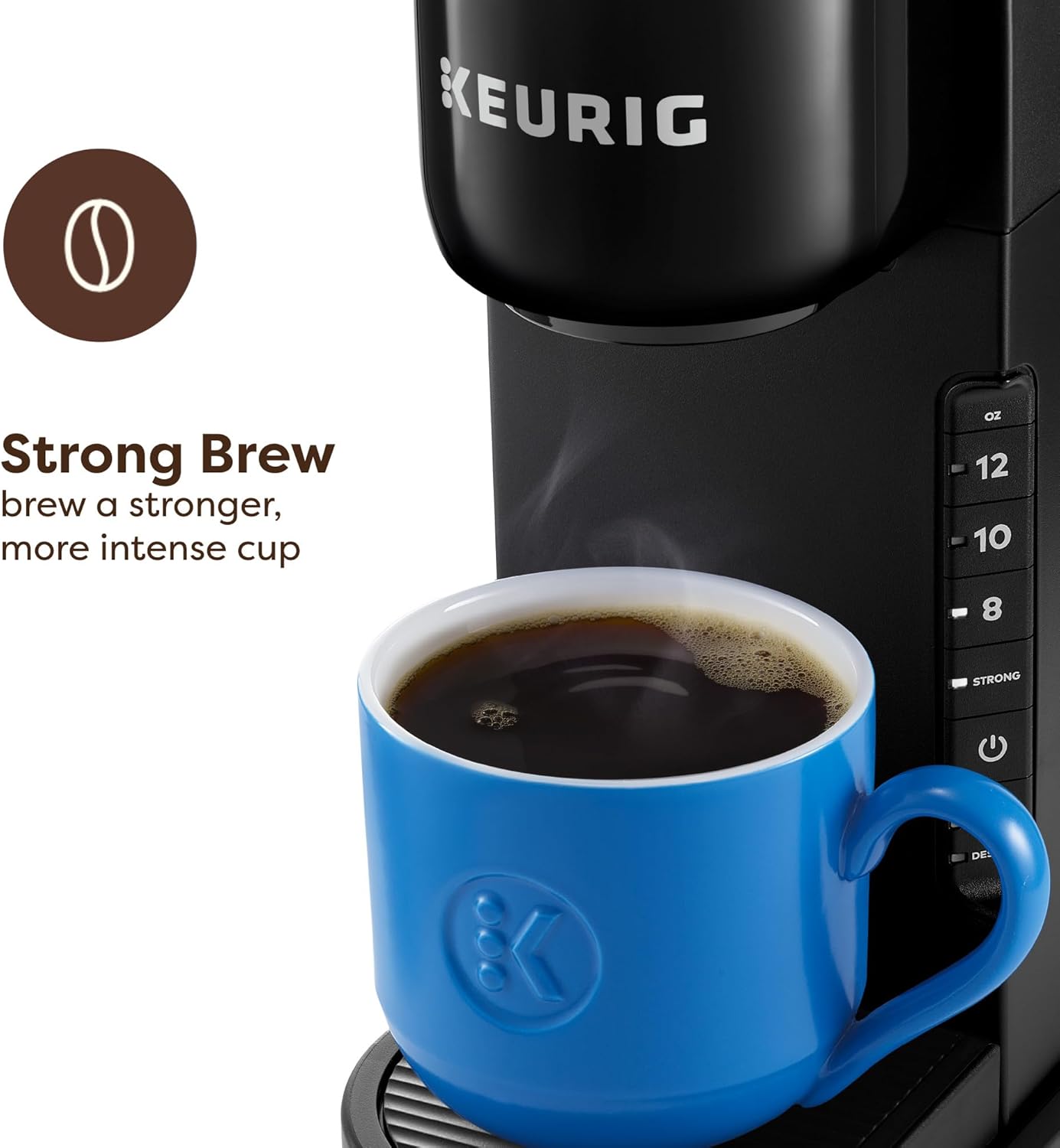 Keurig K-Express Single Serve Coffee Maker – Strong Brew Option, 42oz Reservoir,...