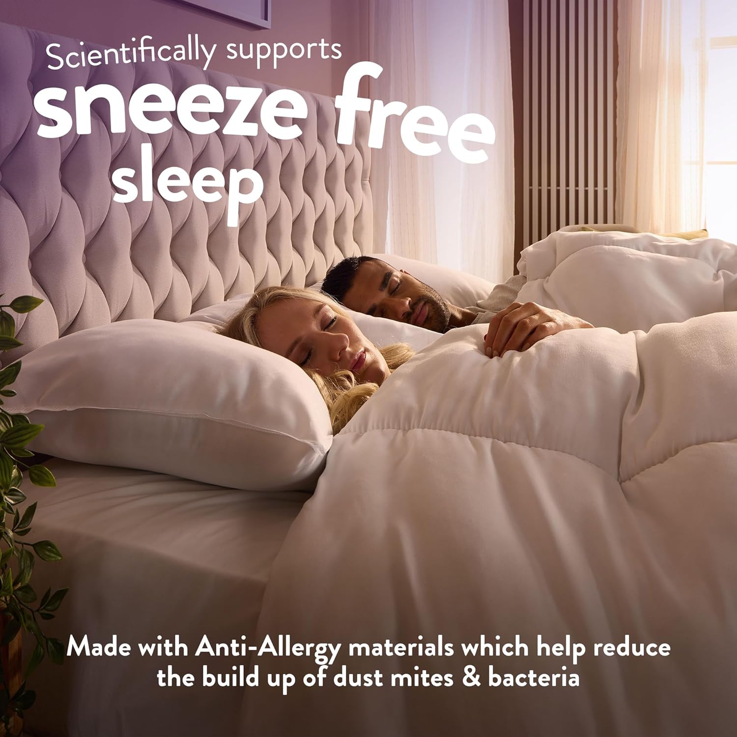 Slumberdown Anti Allergy King Size Duvet 13.5 Tog - Allergy UK Approved Warm Win...