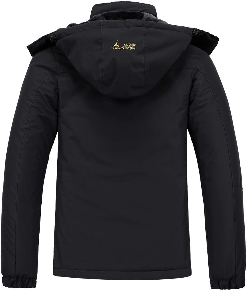 High-Quality MAOYSSEN Men's Ski Jacket, Specially Designed Winter Snow Coat, Dur...