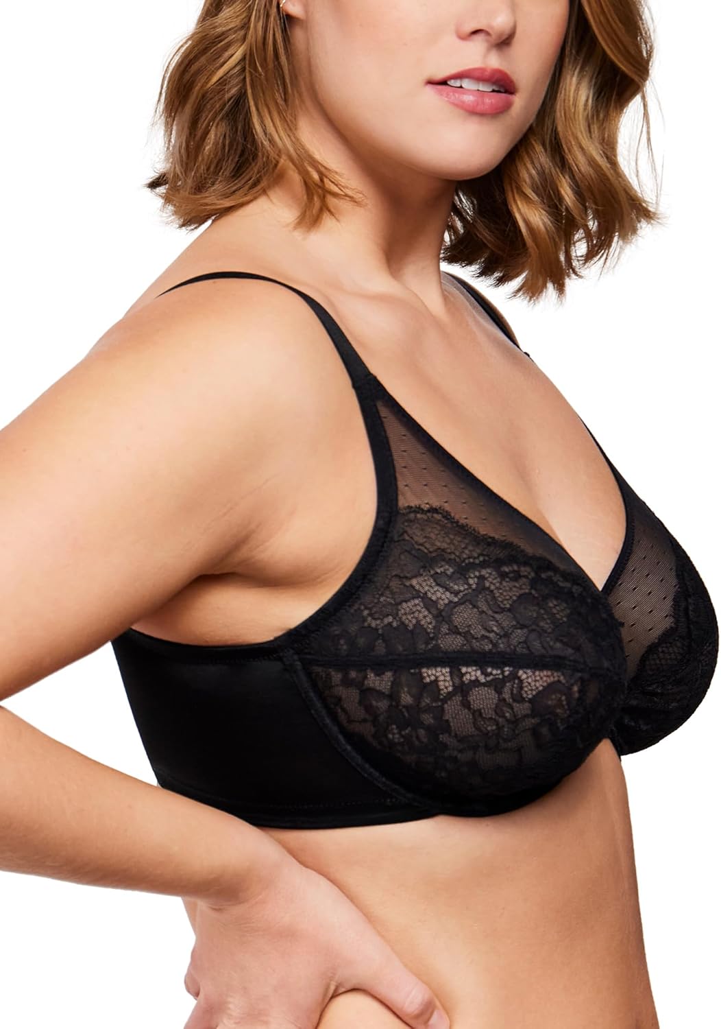 HSIA Minimizer Bras for Women Enchante Full Coverage Underwire Bras Plus Size Li...