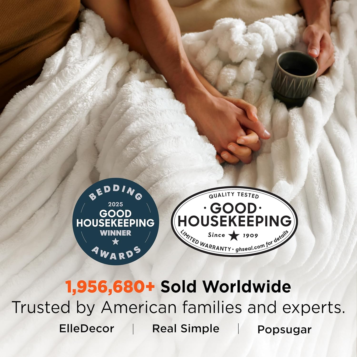 Bedsure GentleSoft Blankets Queen Size for Bed - Cozy Soft Sofa Couch Cover Blan...