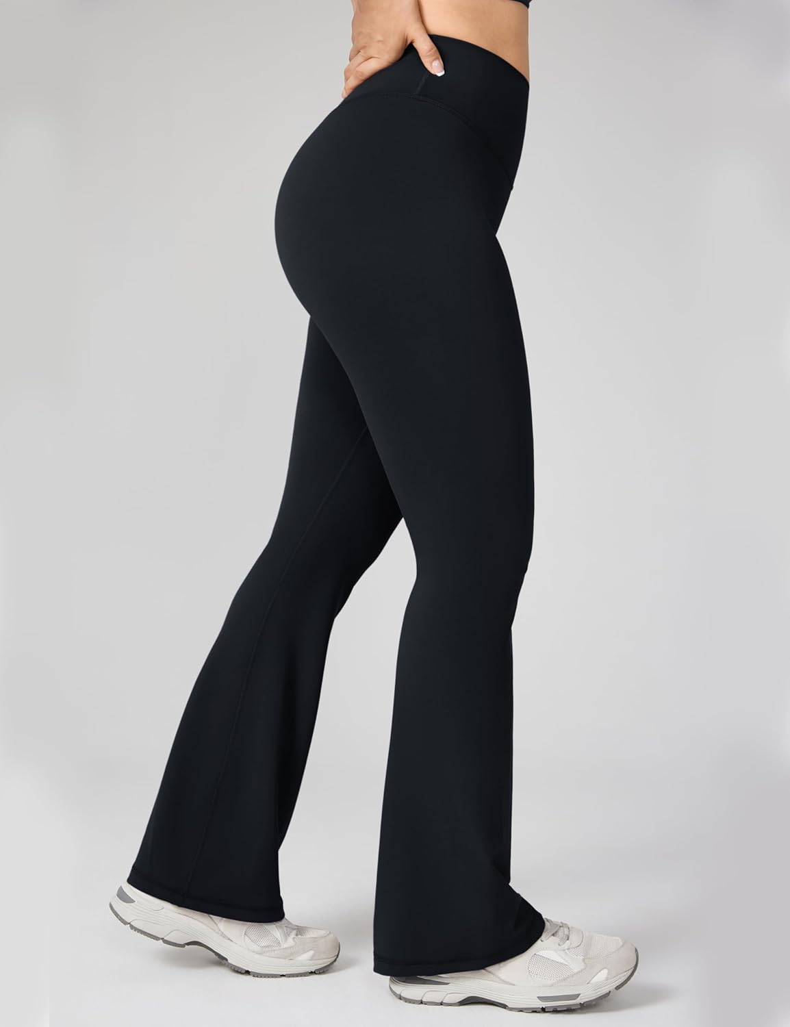 Unique UNISSU Hugcurve Yoga Pants, Innovative No Front Seam High Waisted Legging...