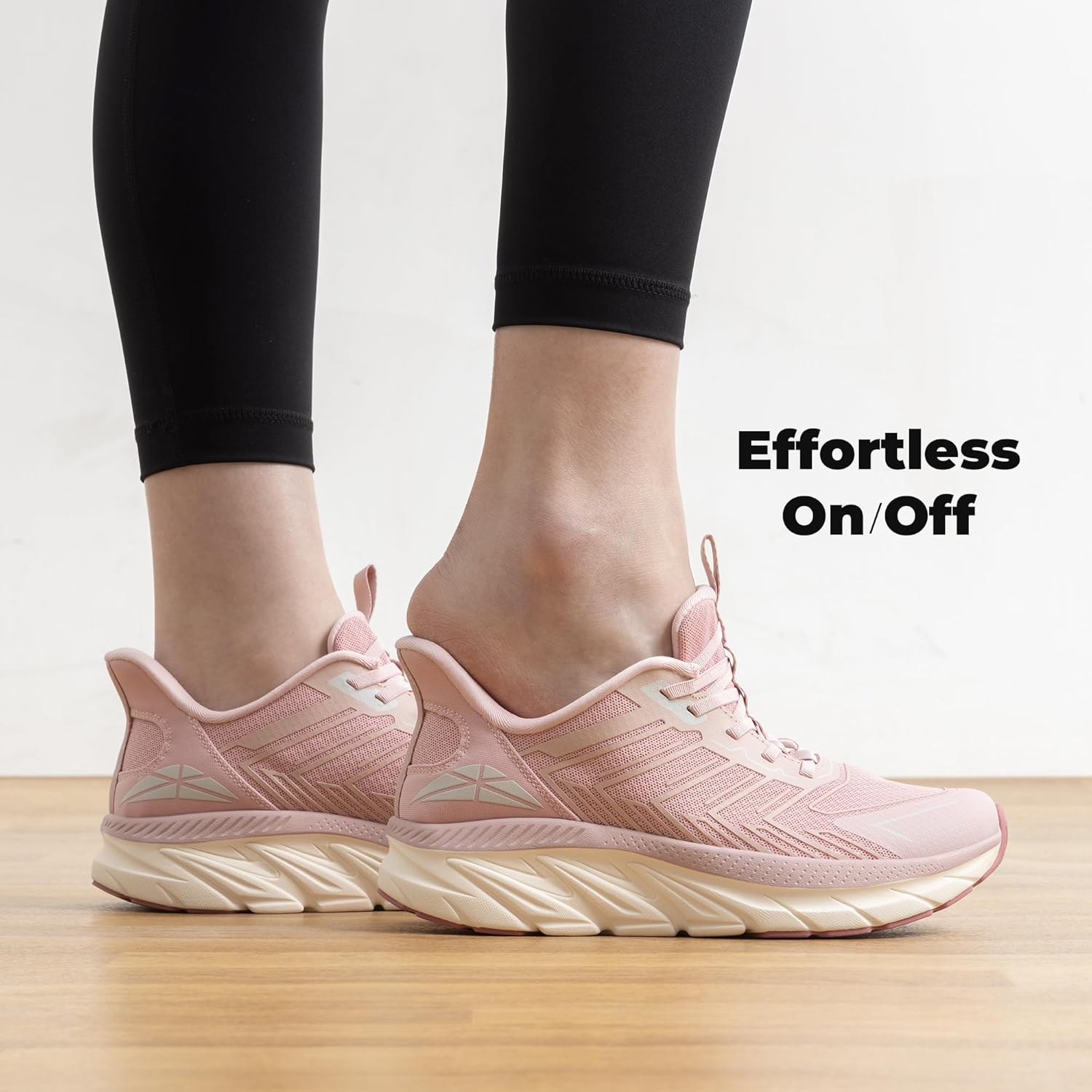 ALLSWIFIT Women's Slip On Walking Shoes, Comfortable Running Sneakers for Tennis...