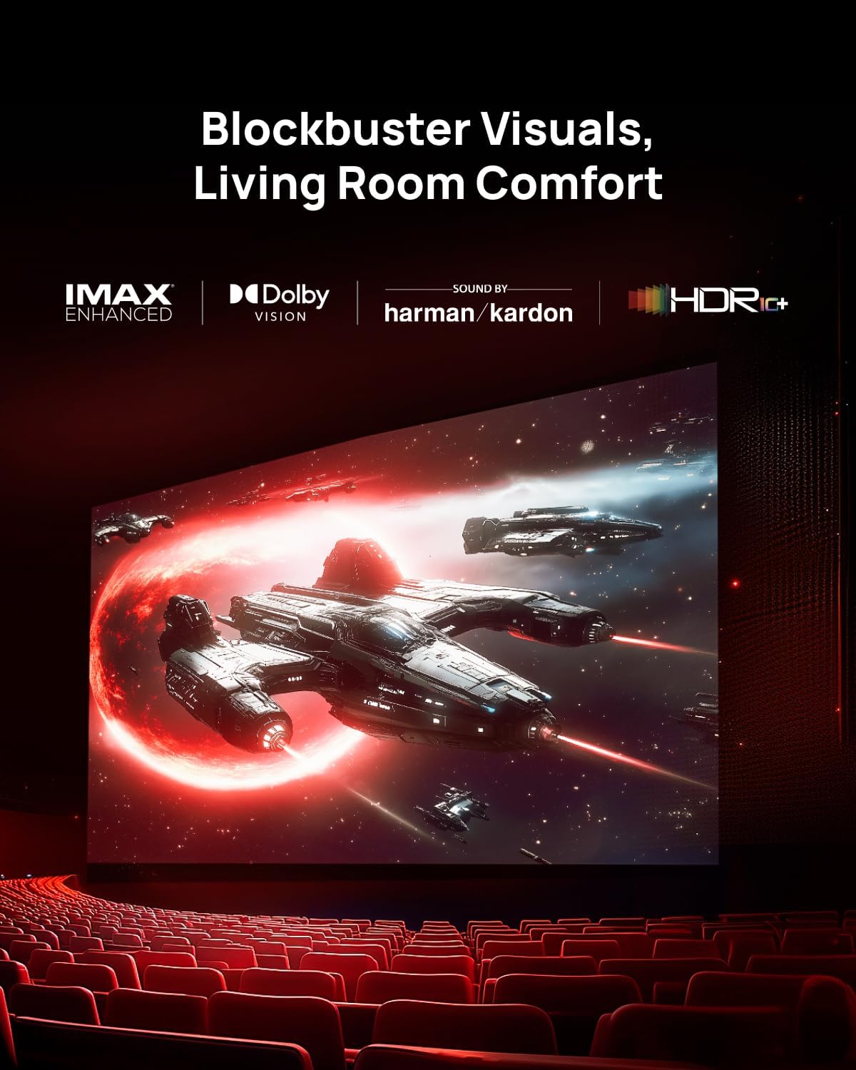 XGIMI HORIZON 20 4K RGB Triple Laser Home Projector, 3200 ISO Lumens, Google TV...