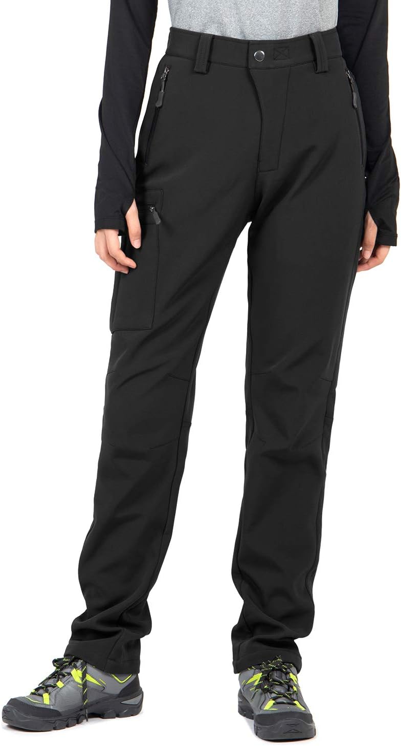 High-Quality Wespornow Women's Fleece-Lined Hiking Pants, Special Snow Ski Pants...