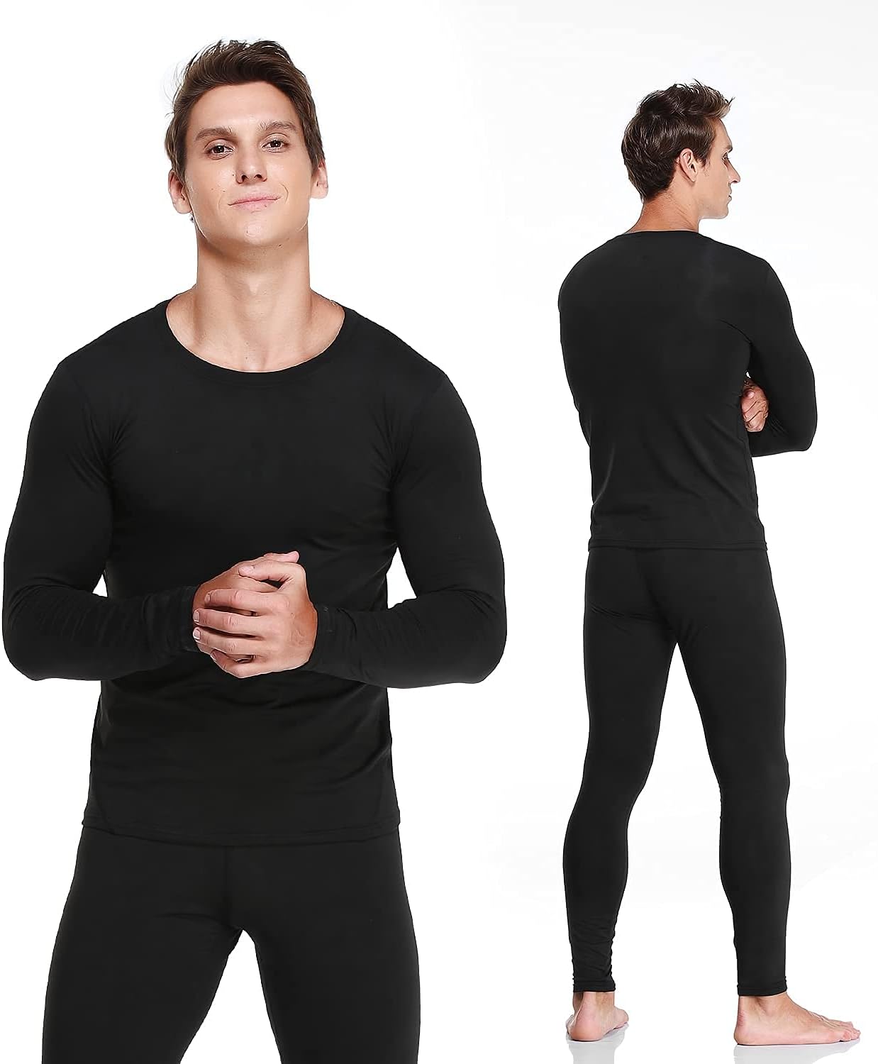 JZCreater Thermal Underwear, Special Mens Long Johns Thermal Underwear Set, High...