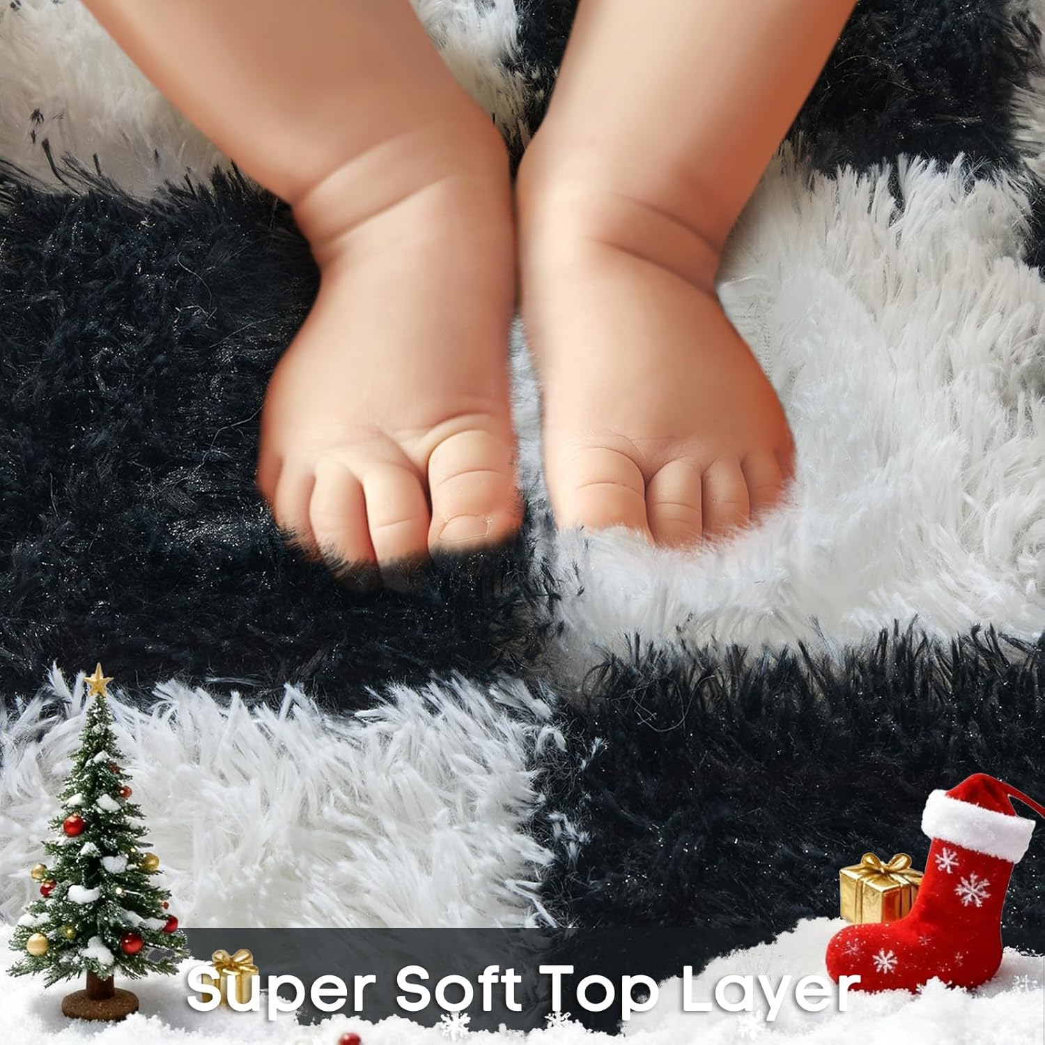 Ophanie Checkered Black, Unique and Stylish Decor Accessory