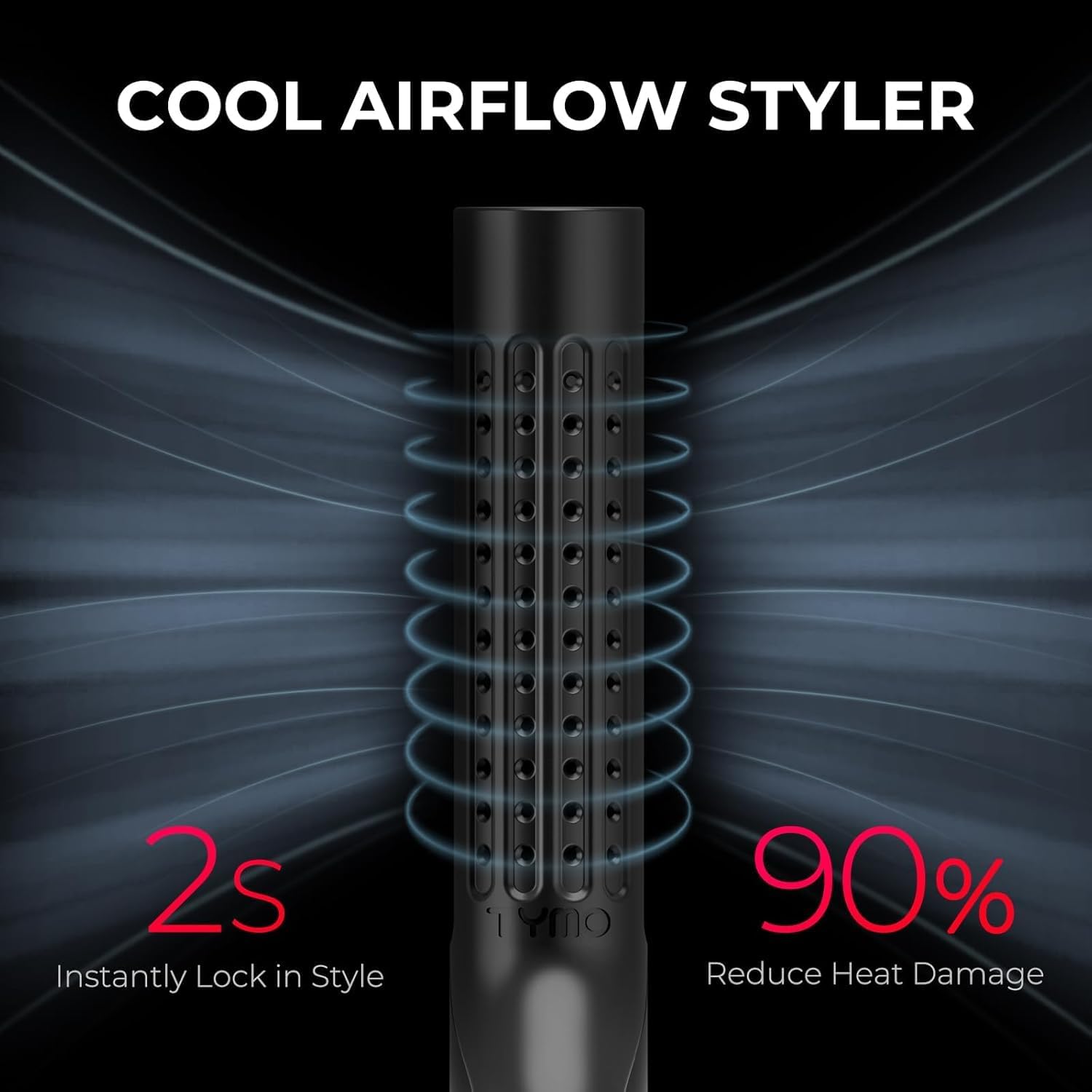 TYMO Airflow 2.0 Curling Iron Flat Iron - Hair Straightener and Curler 2 in 1, 1...