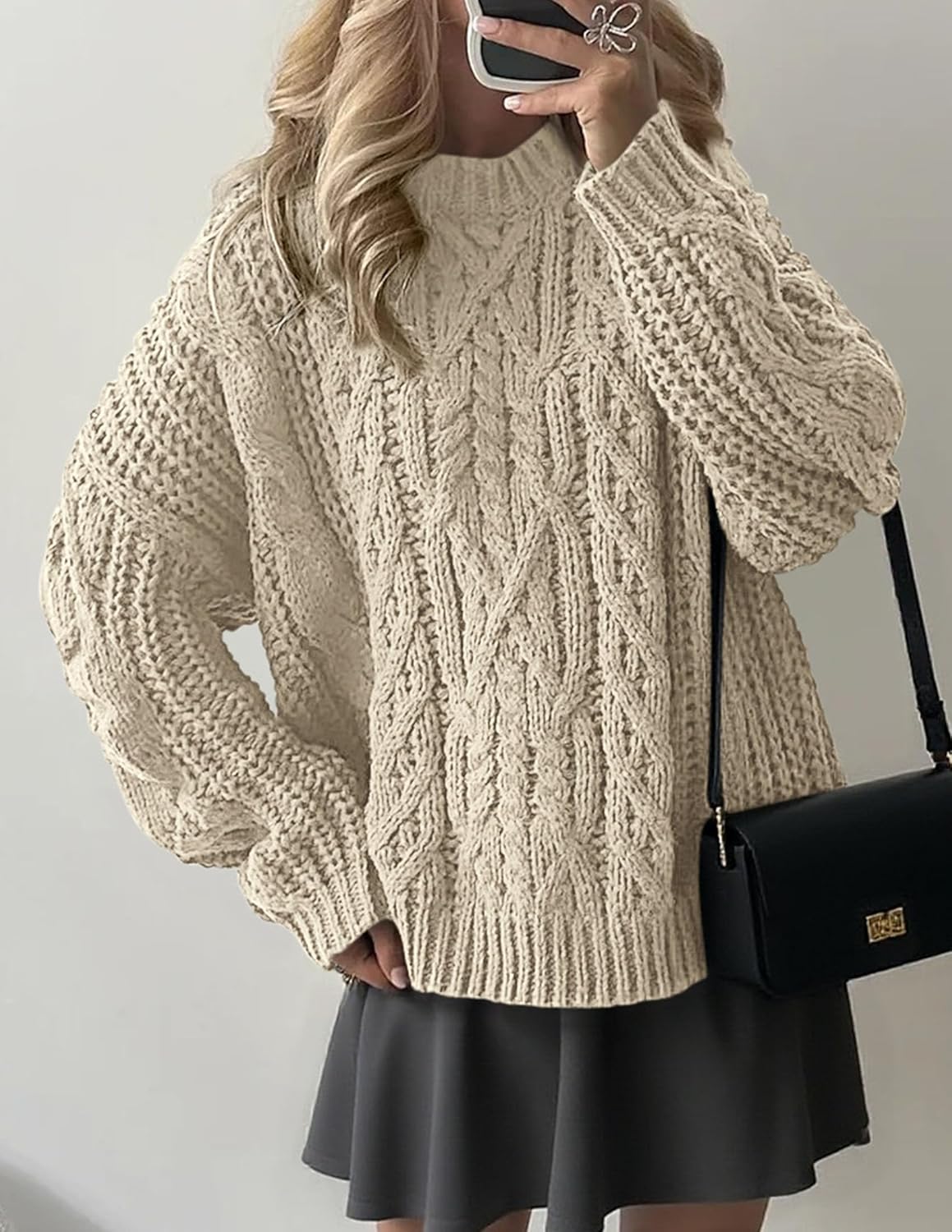 PRETTYGARDEN Women's Sweaters, Special Oversized Fall Knitwear, Unique Casual Lo...