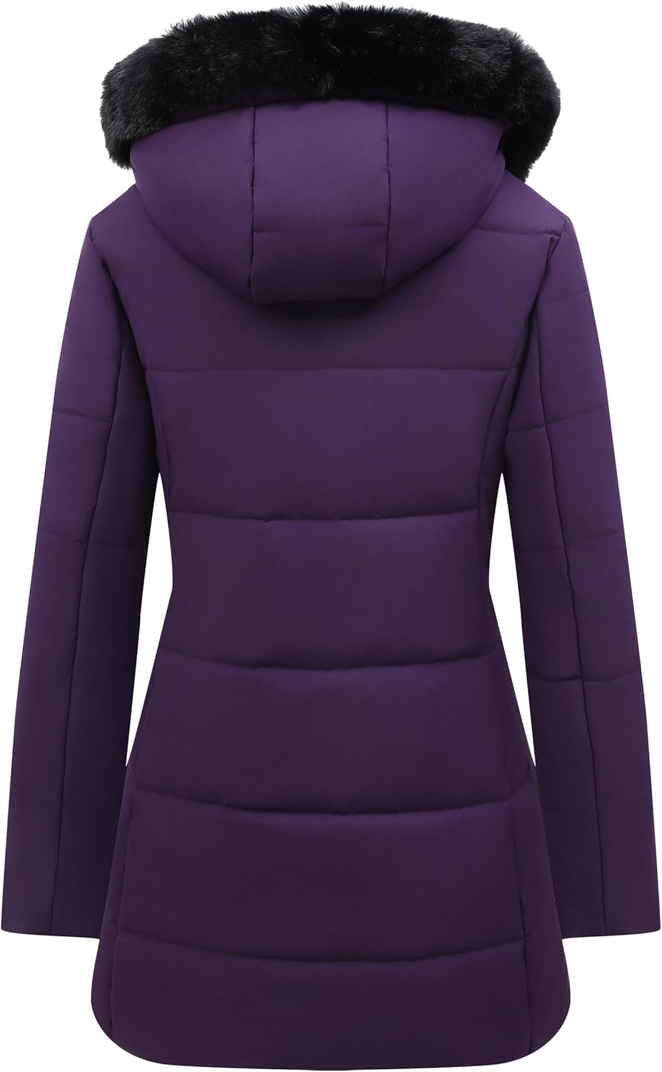 Stylish MOERDENG Women's Winter Coat, Exceptional Thicken Fleece Lined Puffer Co...