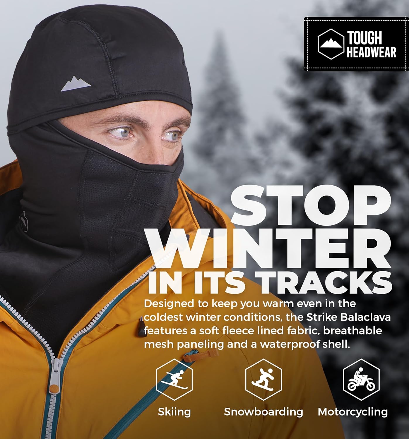 Balaclava Ski Mask - Winter Face Mask for Men & Women - Cold Weather Gear for Sk...