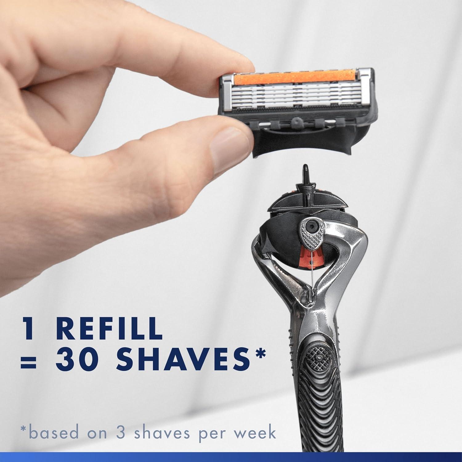 UEFA Champions League Special Edition Gillette ProGlide Razor Refills for Men, 1...