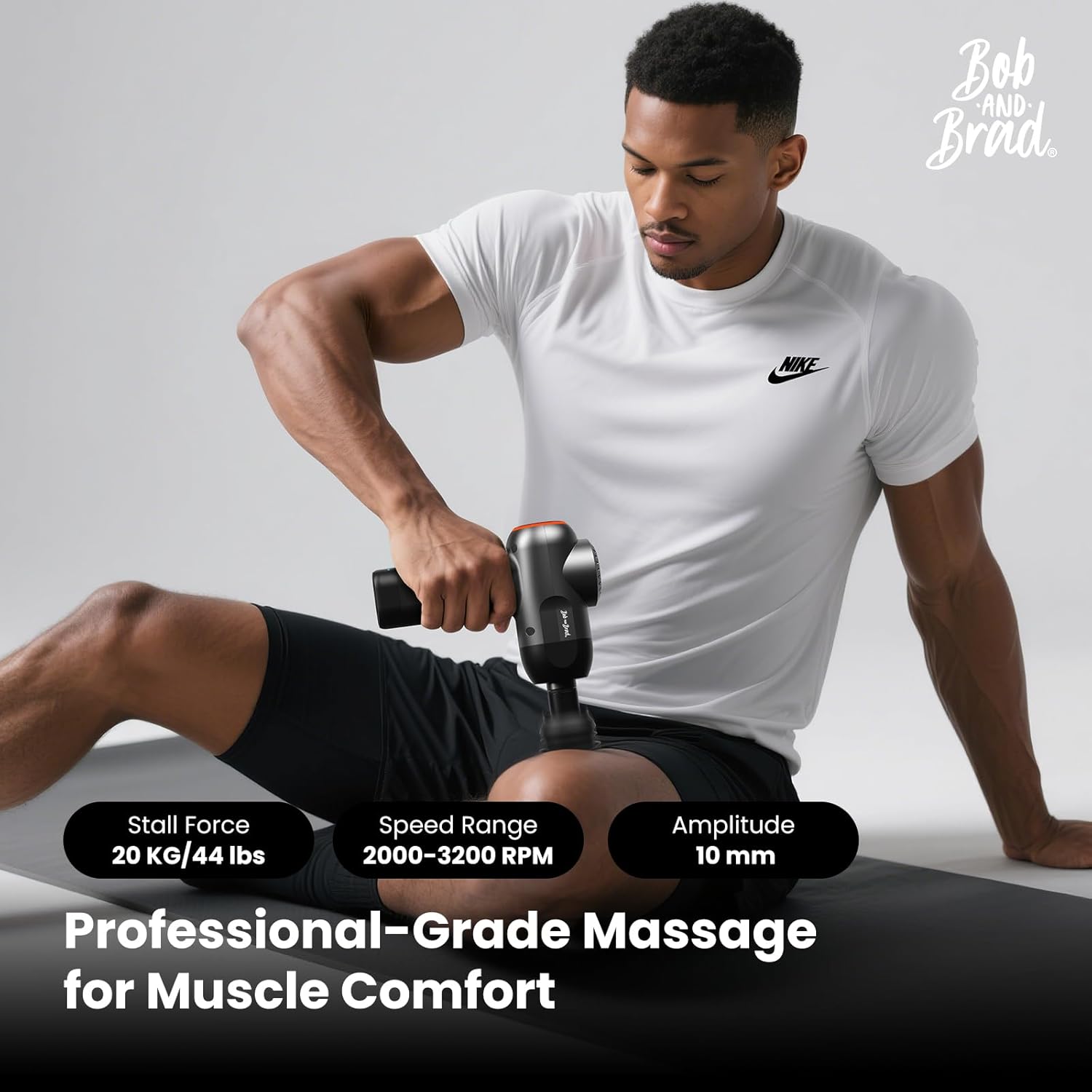 BOB AND BRAD C2 Massage Gun, FSA Eligible & HSA Approved Deep Tissue Percussion...