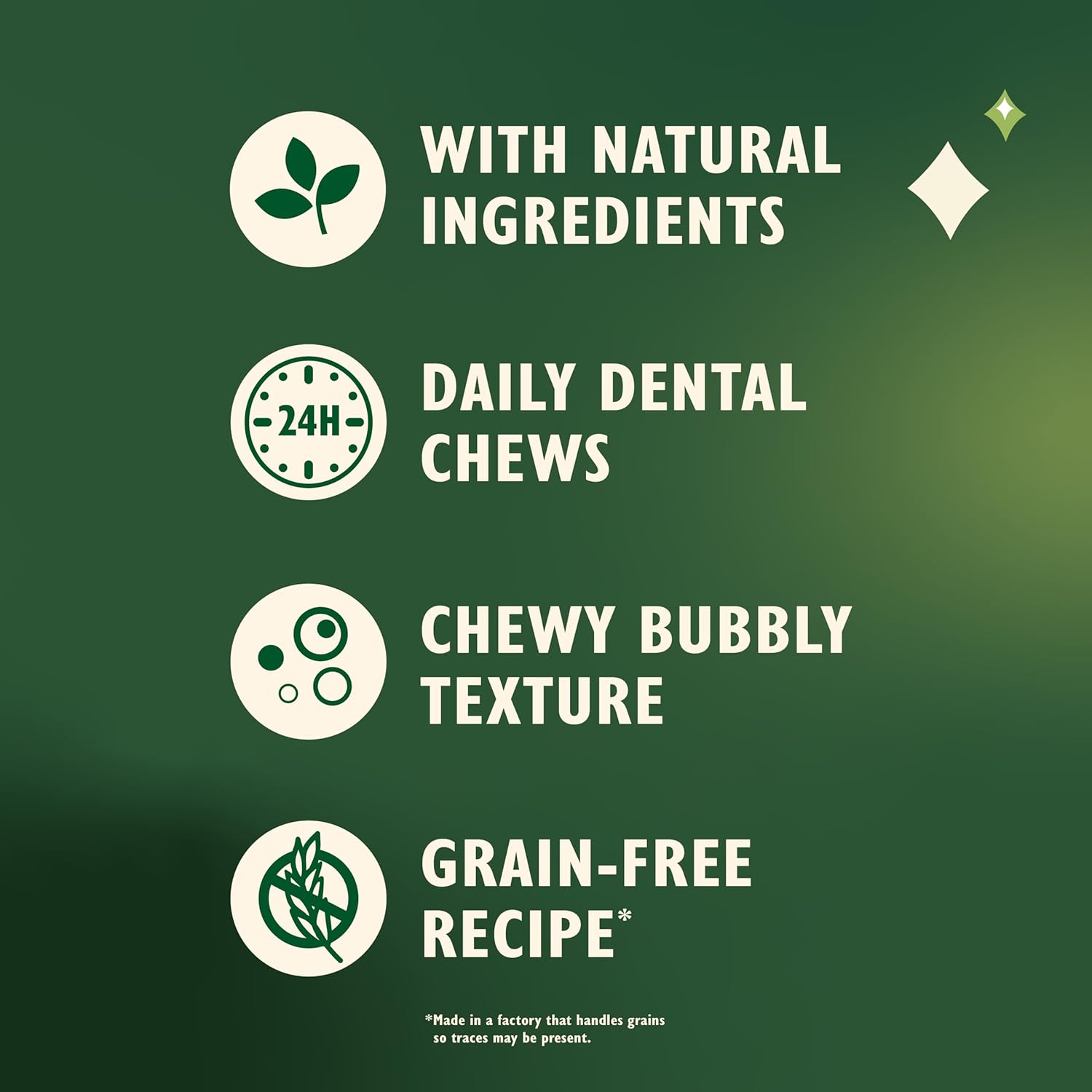 Lily's Kitchen Woofbrush Dental Chew - Natural Dental Sticks for Large Dogs (4 P...