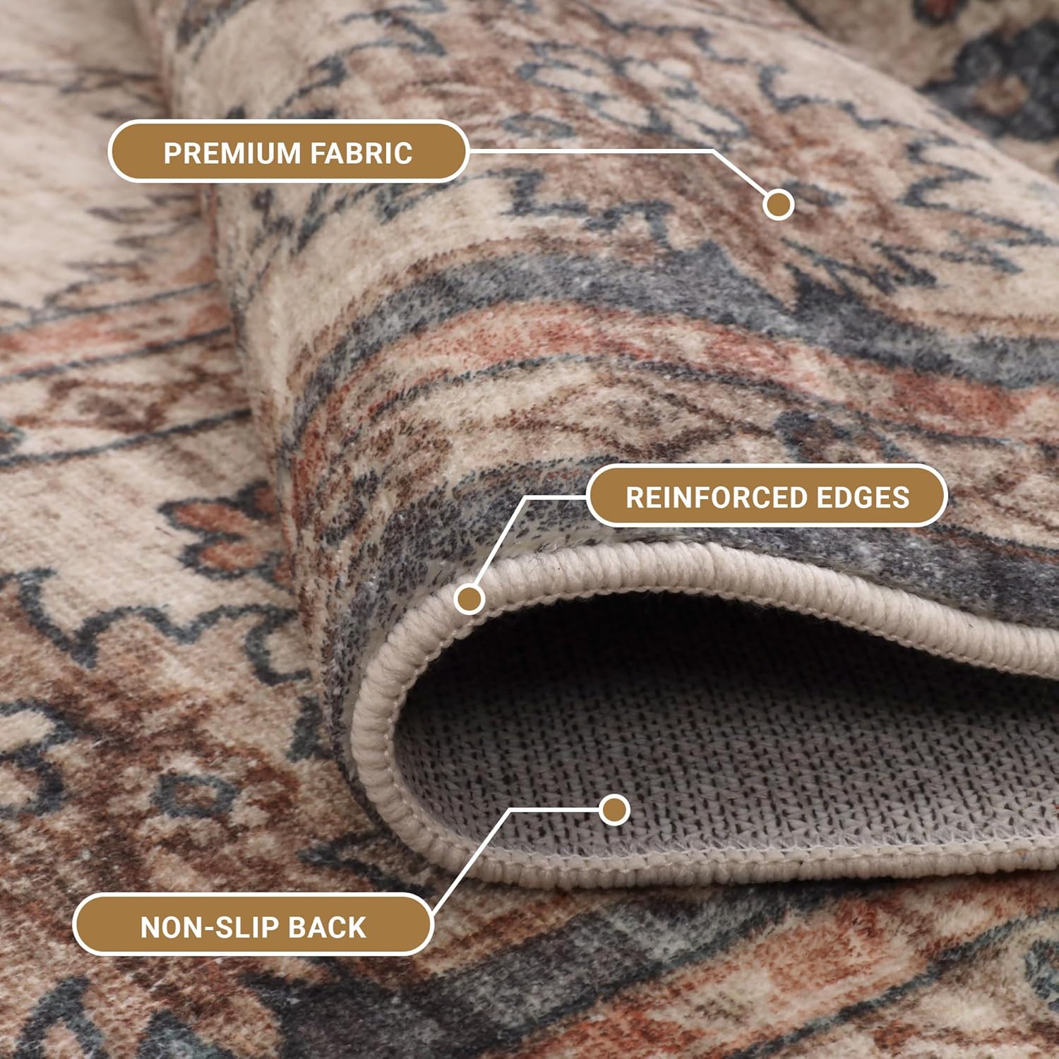 Luxurious Aspire Homeware Rugs, Premium Bedroom and Living Room Carpet, Classic...