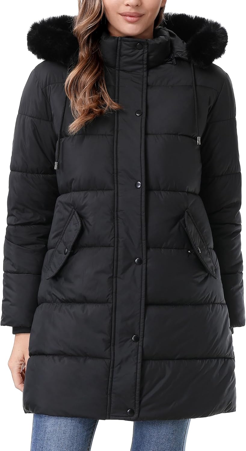 GOLDLADIES Women's Winter Coat, Special Long Waterproof Parka for Women, Innovat...