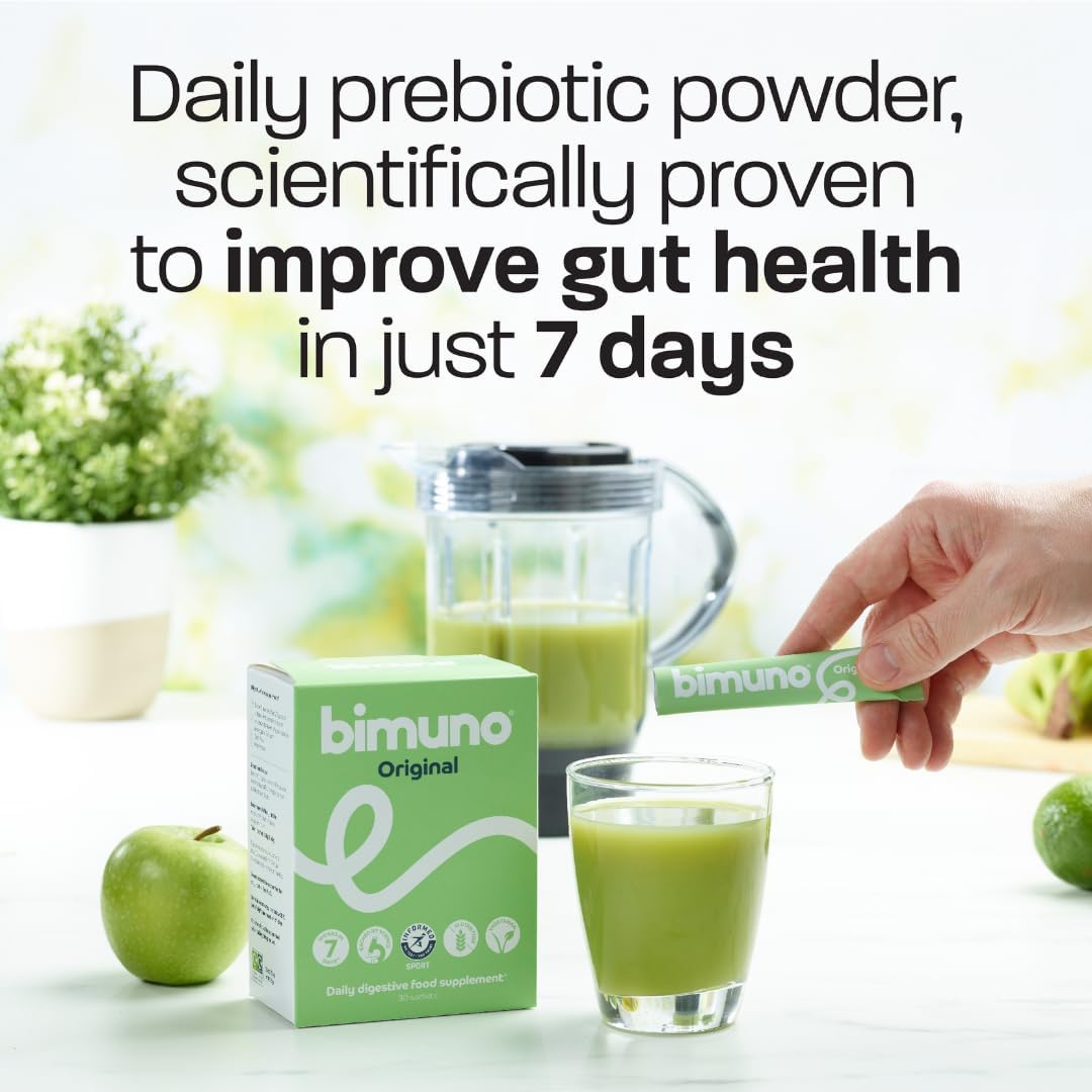 BIMUNO (Rebranding to GutSupp) Prebiotic Fibre Supplement for Gut Health | High-...