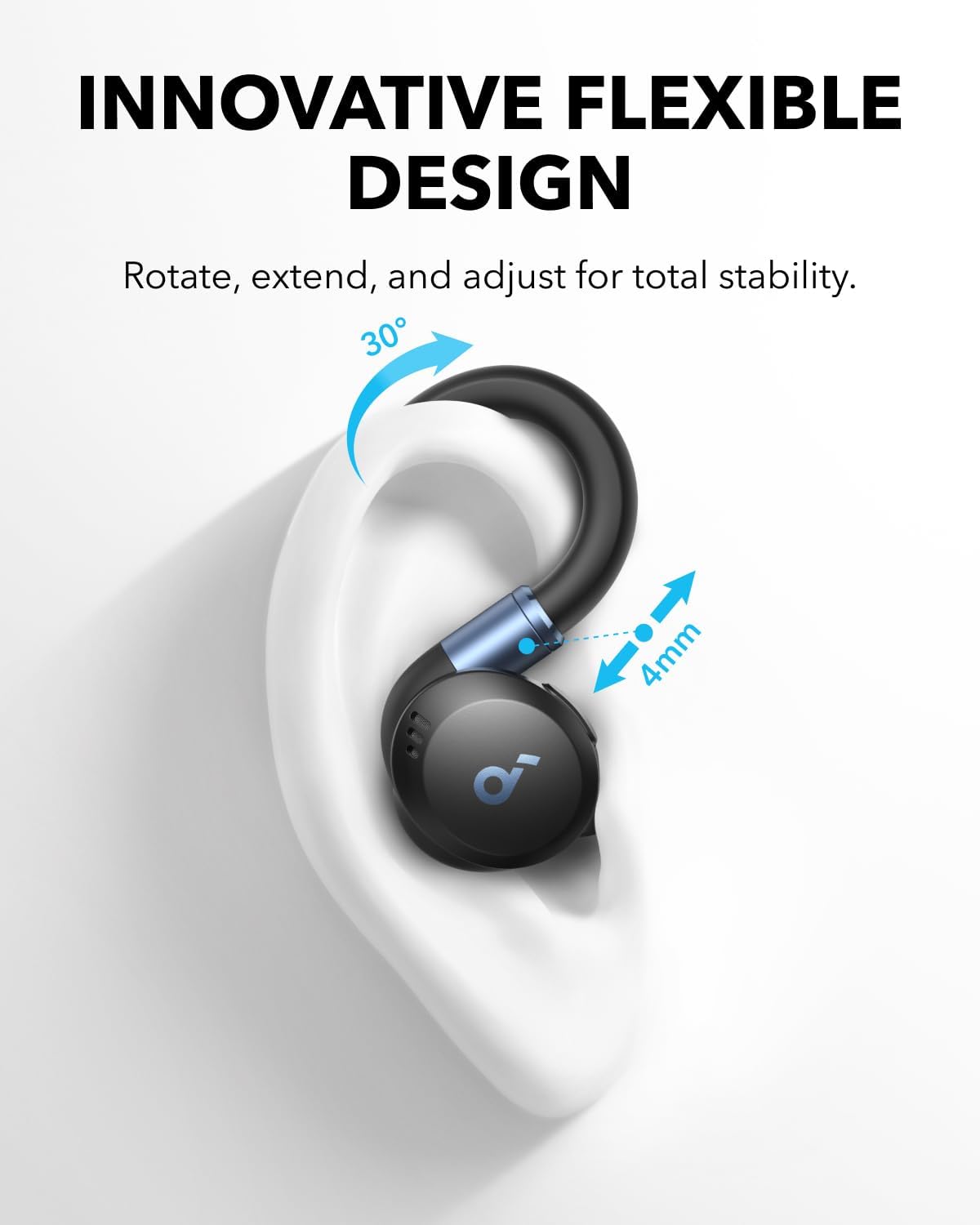 soundcore Sport X20 by Anker, True-Wireless Workout Earbuds, Rotatable and Exten...