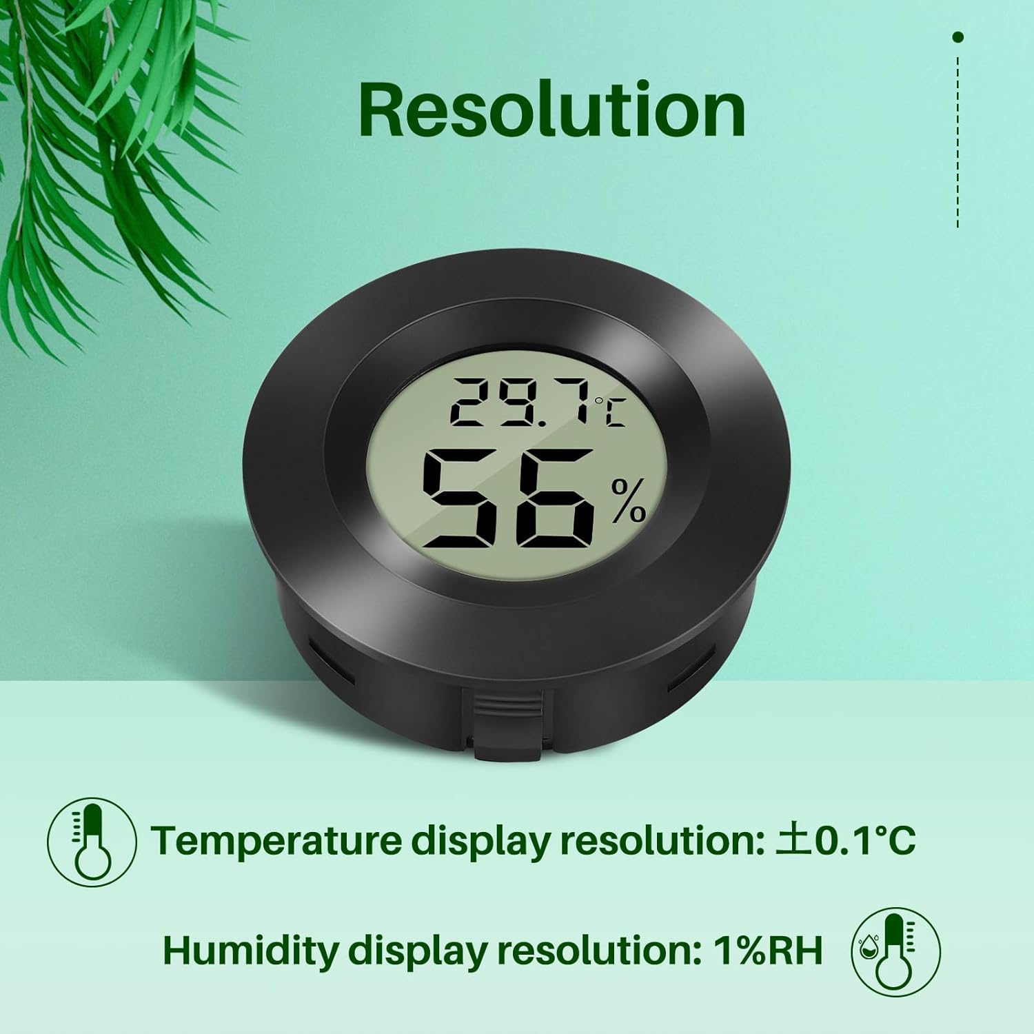 Mini Hygrometer Thermometer, Special Digital Temperature Humidity Meter, Innovat...
