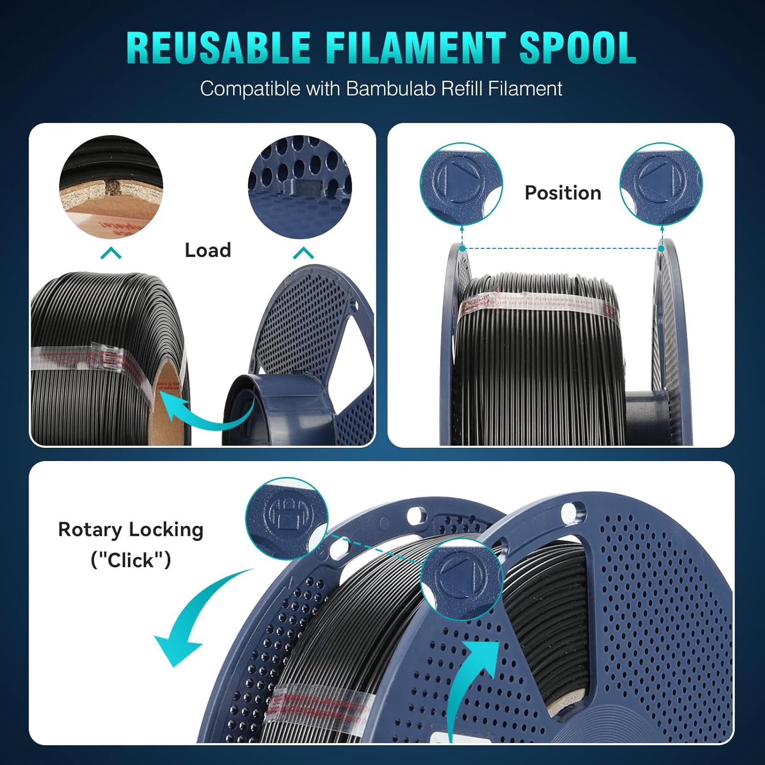 High-Quality SUNLU 5KG PLA 3D Printer Filament Bundle, Reliable PLA Plus Filamen...