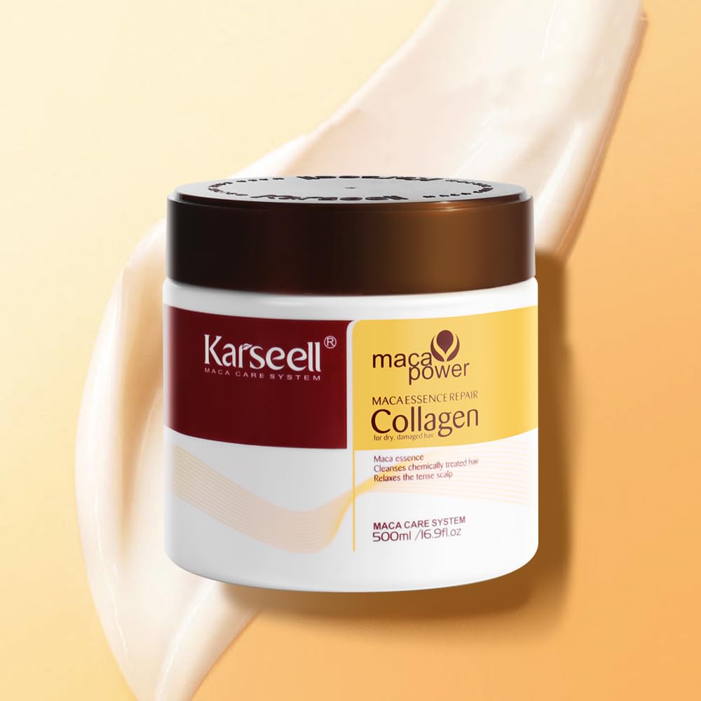 Karseell Collagen Hair Mask Deep Conditioning With Argan Oil For Dry, Damaged Ha...