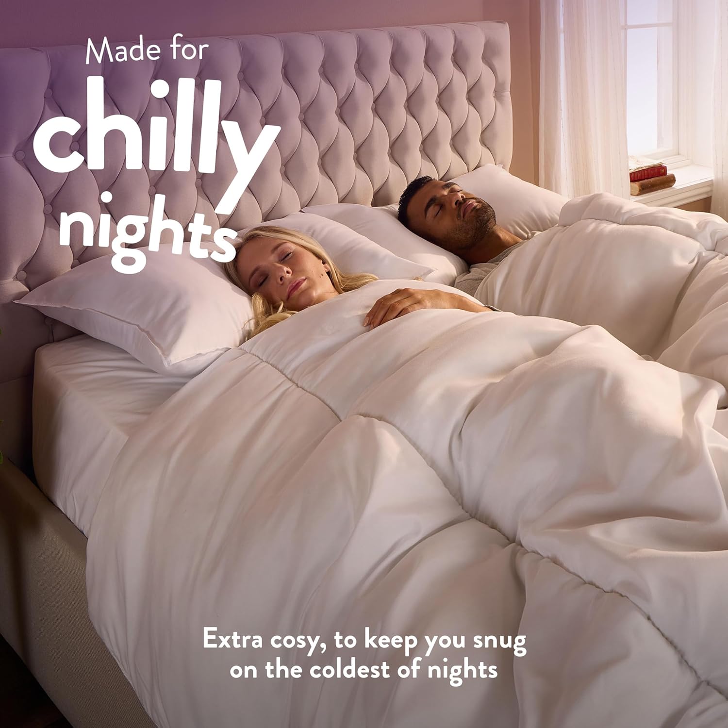 Slumberdown Chilly Nights 15 Tog Double Duvet - Extra Warm, Thick & Cosy Winter...