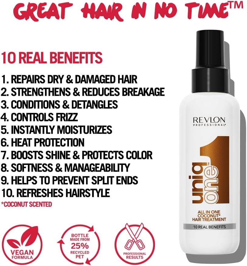 Revlon Professional UniqOne Hair Treatment 150ml Coconut