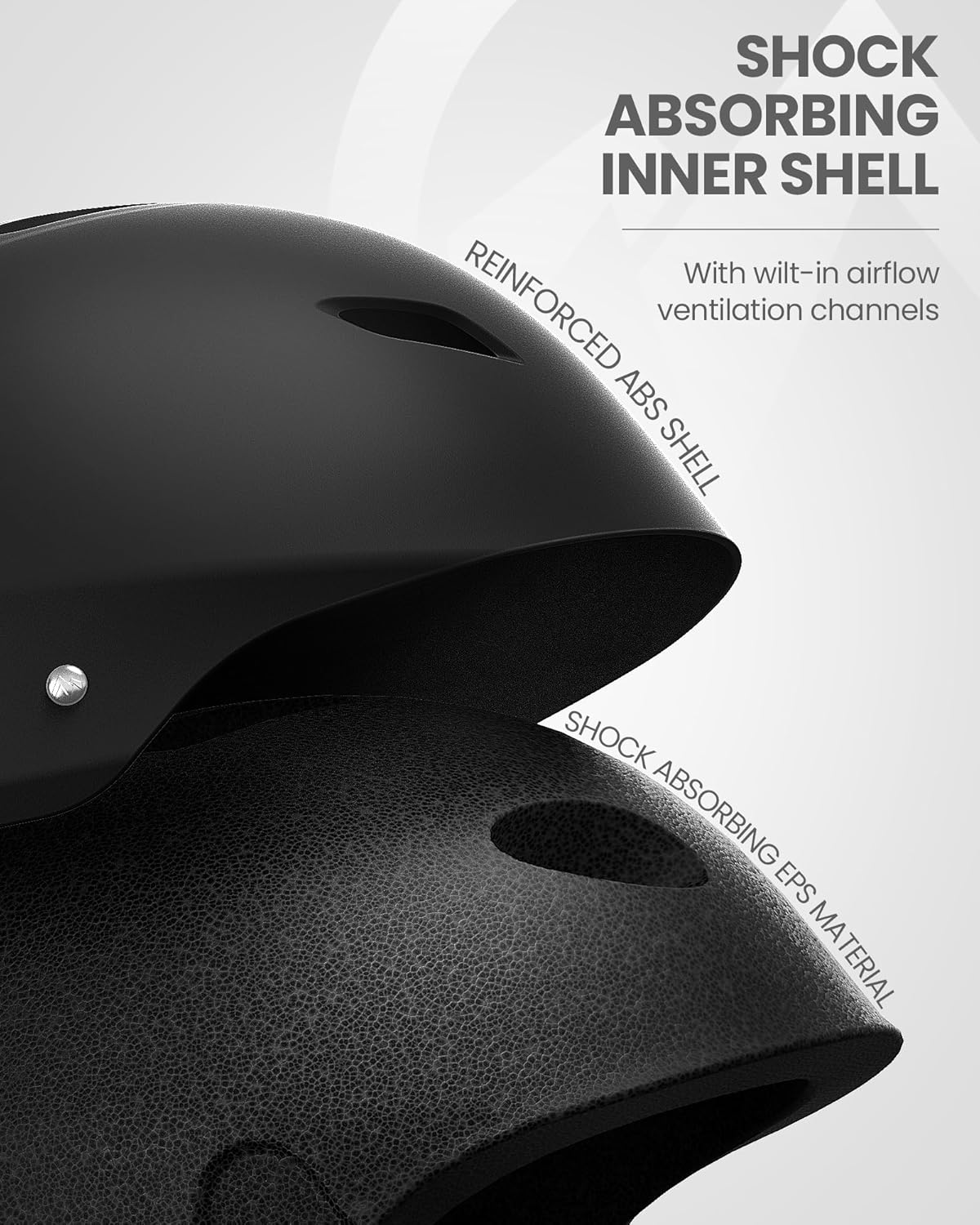 OutdoorMaster Kelvin Ski Helmet - Snowboard Helmet for Men, Women & Youth Black...