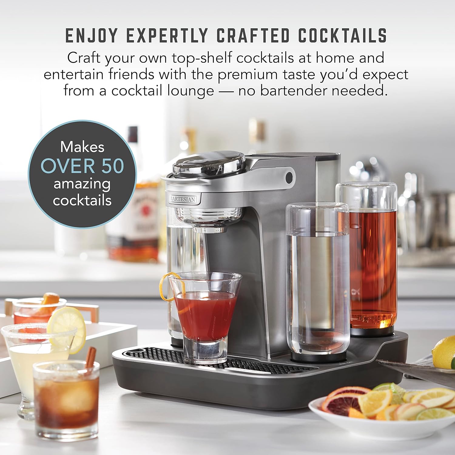 Bartesian Professional Cocktail Machine and Margarita Maker - High Capacity Bar...