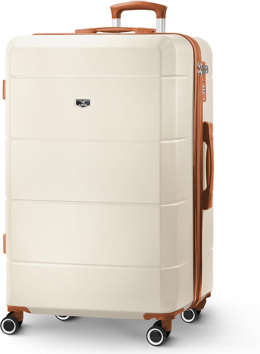 LUGG Jetset Suitcase, Durable 28 Inch Hard Shell Case for Easy Travel, Lightweig...