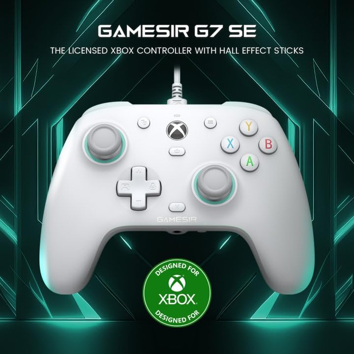 GameSir G7 SE bedrade controller voor Xbox Series X|S, Xbox-controller met Hall-...
