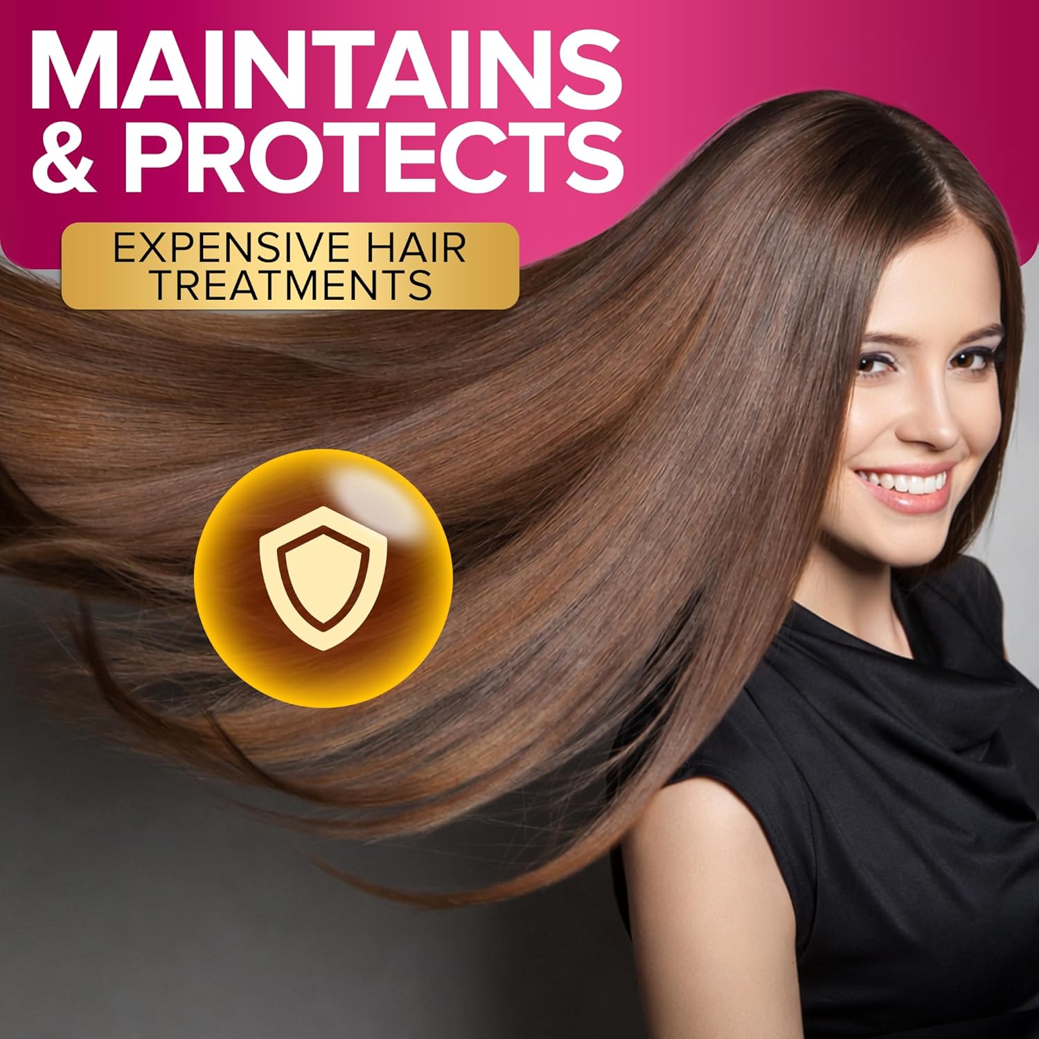NYK1 Sulphate Free Hair Shampoo And Conditioner Set (500ml x2) Sulfate Free Sham...