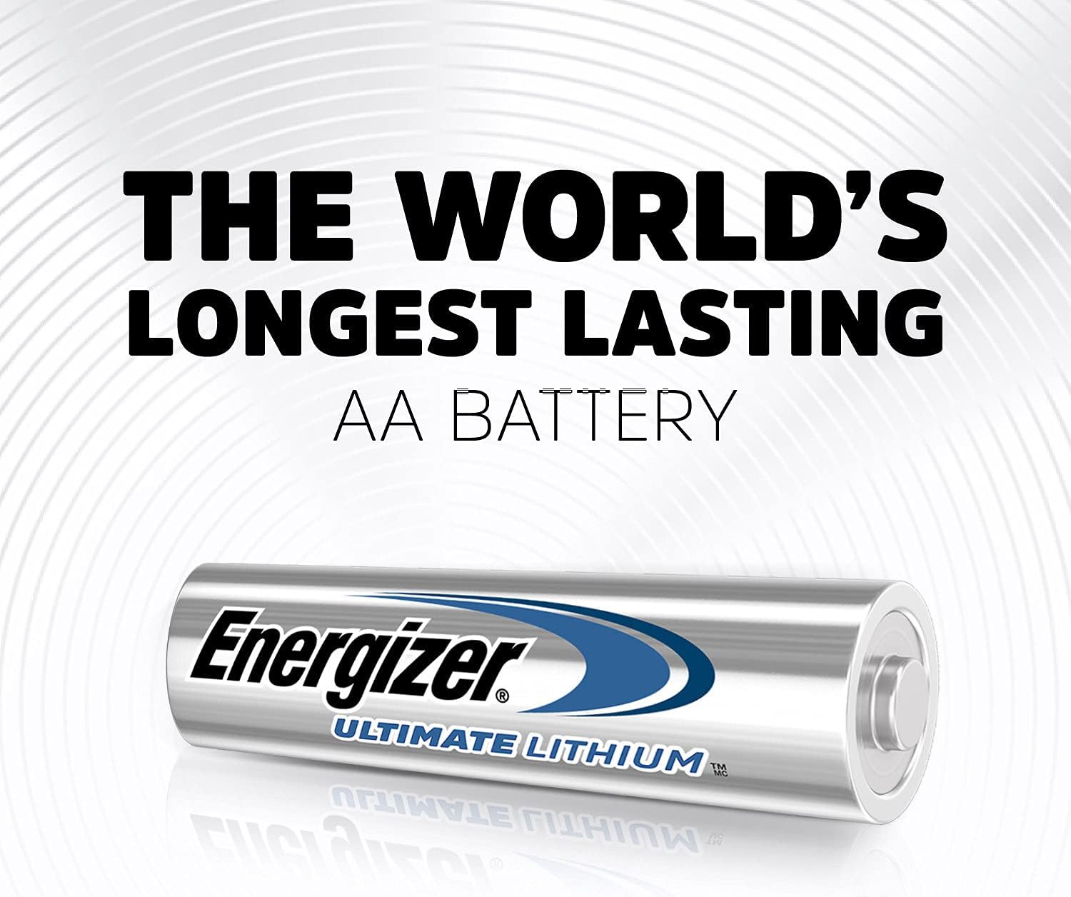 Energizer Ultimate Lithium AA Batteries (4 Pack) - World's Longest Lasting Doubl...